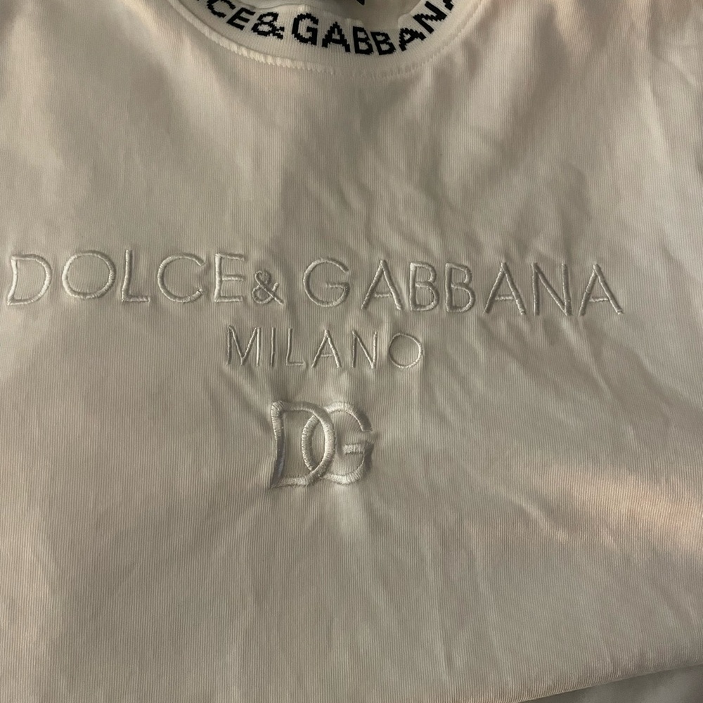 Dolce and gabbana white shirt